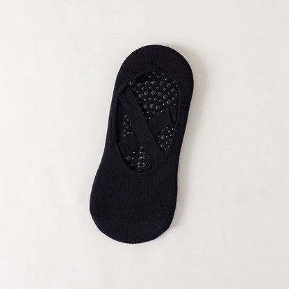 Pilates Socks with Straps - Medium Anti-Slip Socks