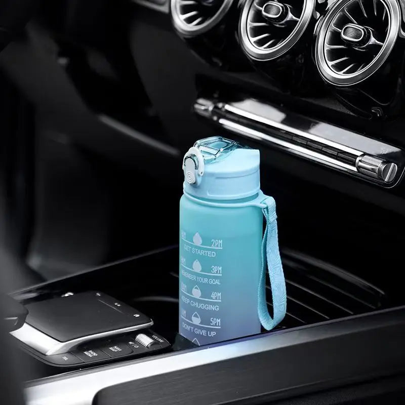 Water Bottle with Time Markers