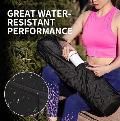 Yoga Mat Carrier with Water Bottle Compartment